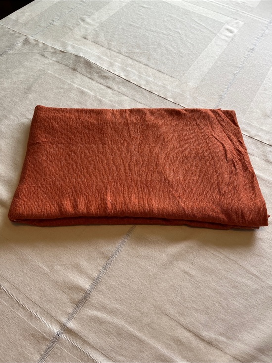 David Textiles Inc Other - Rust Orange Lightweight Stretch Fabric By David Textiles, Inc 2 Yards